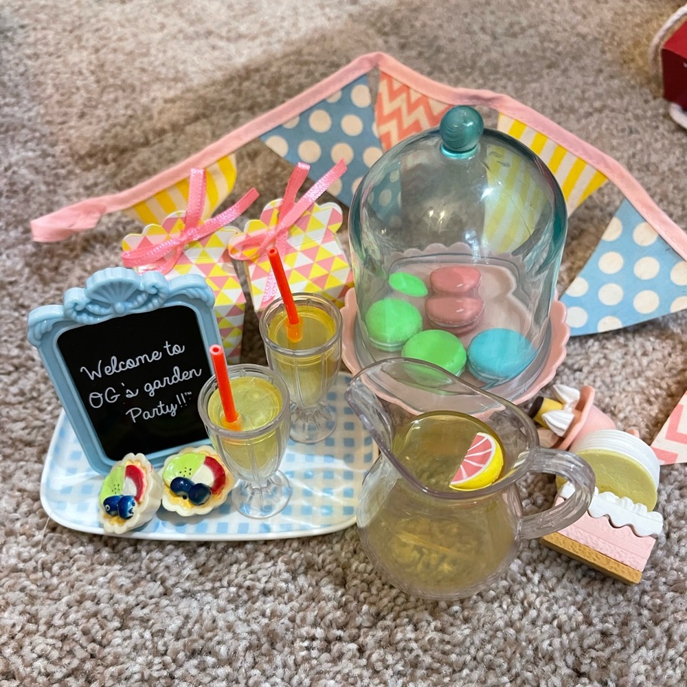 American Girl Doll Party Accessories